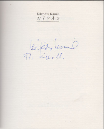 K�rp�ti Kamil - H�v�s