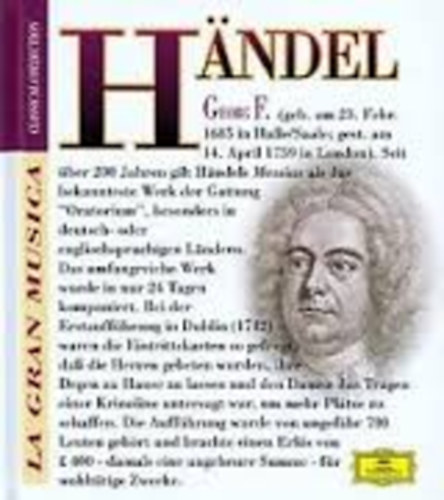 Hndel (La Gran Musica) + CD