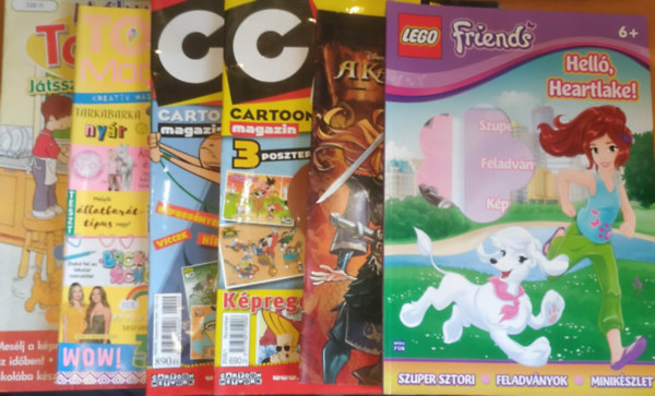 6 db gyermekmagazin (Lapszámok a terméklapon)