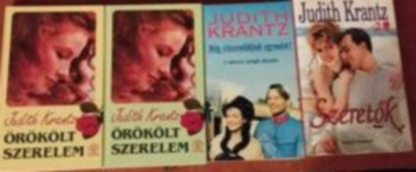 Judith Krantz - 3db Judith Krantz:Mg viszontltjuk egymst! + rklt szerelem I-II+Szeretk