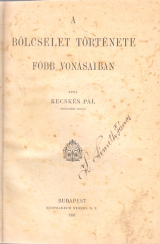Kecsks Pl - A blcselet trtnete fbb vonsaiban
