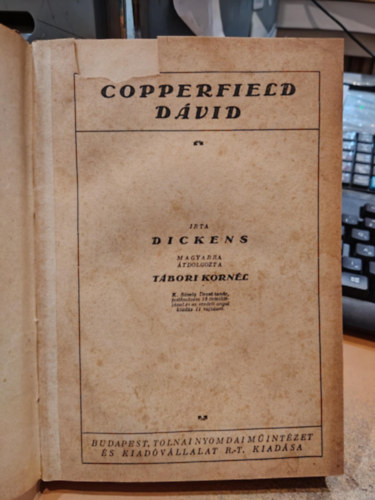 Charles Dickens - Copperfield D�vid