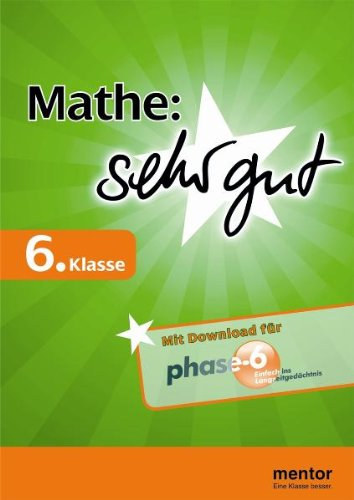 Uwe Fricke - Mathe: sehr gut, 6. Klasse