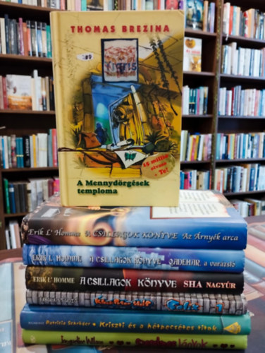 Patricia Schr�der, Klaus-Peter Wolf, Erik L' Homme, Thomas Brezina Jacqueline Wilson - Ifj�s�gi irodalom k�nyvcsomag 7 darabos K�NYVMENT� AJ�NLAT: Szerelmes l�nyok, Kriszti �s a h�tpecs�tes titok, F�lix �s a hazugs�g m�v�szete 1. r�sz, A Csillagok k�nyve - Qadehar, a var�zsl�,A Csillagok K�nyve - Sha nagy�r, A Csil