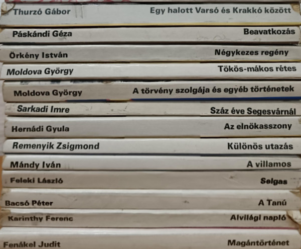 Bacsó Péter, Ferenc Karinthy, Lengyel József Gábor Thurzó - Rakáta regények könyvcsomag