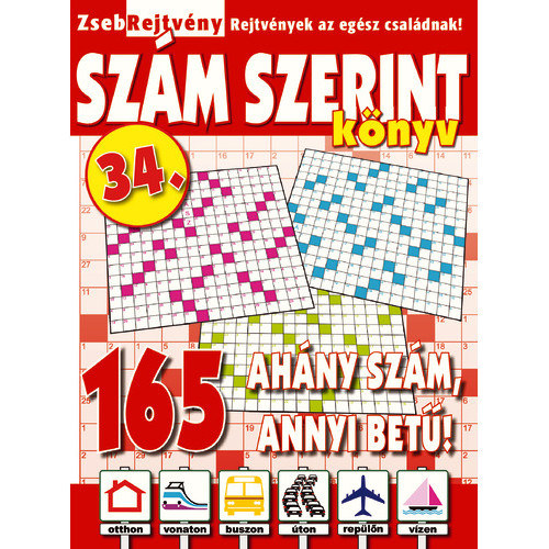 ZsebRejtvény Szám szerint könyv 34.