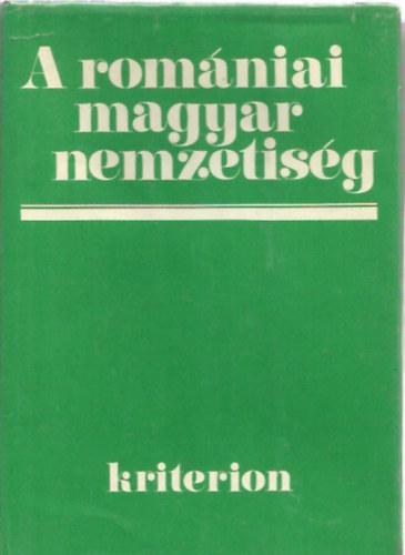 Kopp�ndi S�ndor  (szerk.) - A rom�niai magyar nemzetis�g