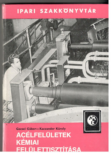 Gecsei-Kaczander - Ac�lfel�letek k�miai fel�lettiszt�t�sa