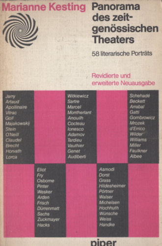 Marianne Kesting - Panorama des zeitgen�ssischen Theaters
