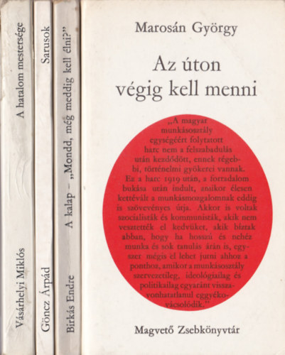 Magvet� Zsebt�r k�nyvcsomag 4 db