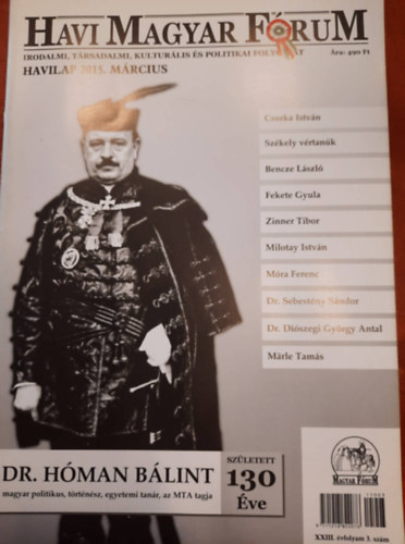 Havi Magyar fórum 2015 Március