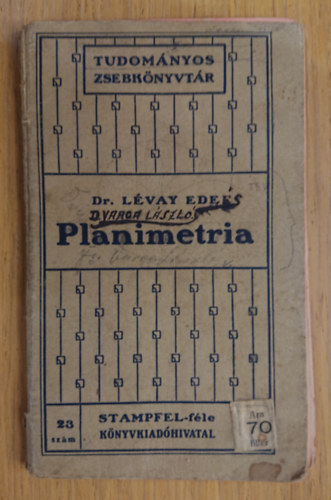 Dr. Lvay Ede - Planimetria