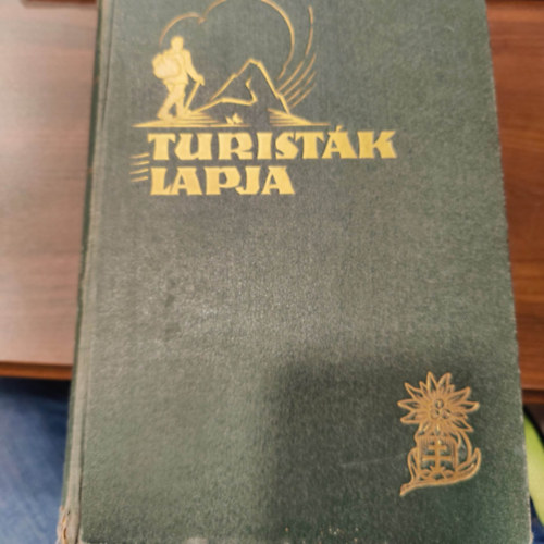 Turistk lapja 50. vfolyam (1938. 1-12. + trgymutat )