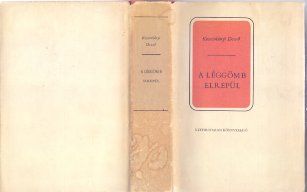 Kosztol�nyi Dezs� - A l�gg�mb elrep�l (Kosztol�nyi Dezs� �sszes novell�i I.)