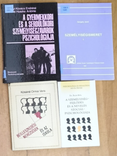 Dr. Buda Béla, Kósáné Ormai Vera, Gergely Jenő, Murányi-Kovács Endréné, Kabainé Huszka Antónia - ---