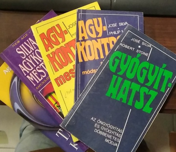 Jos Silva s Philip Miele, Tag s Judith Powell, Domjn Lszl, Domjn Gbor Jos Silva . Robert B. Stone - 5 db Agykontroll knyv: Tanfolyami kziknyv+ Silva-fle agykontroll mesterfokon+ Agykontroll mesterfokon nem csak az zleti letben+ Agykontroll (Silva)+ Gygythatsz