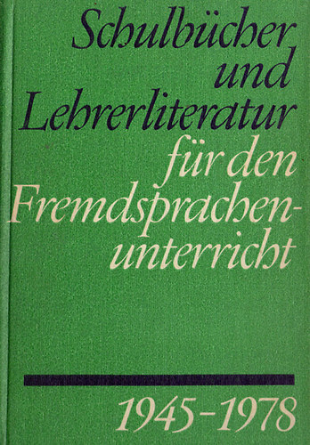 Schulbcher und Lehrerliteratur fr den Fremdsprachenunterricht