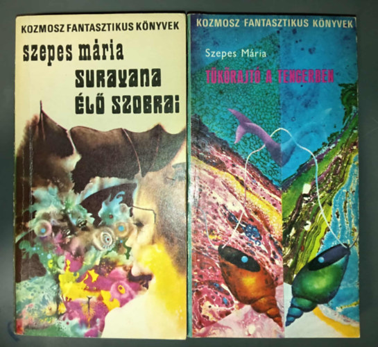 Szepes Mária - Surayana élő szobrai + Tükörajtó a tengerben (2mű)