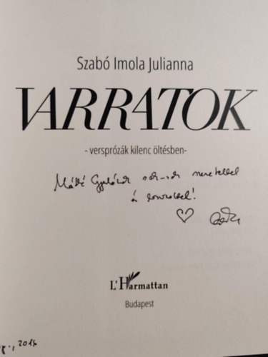Szab� Imola Julianna - Varratok