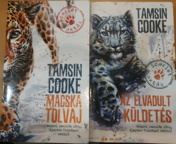 Tamsin Cooke - 2 db Tamsin Cooke: Macska tolvaj + Az elvadult kldets