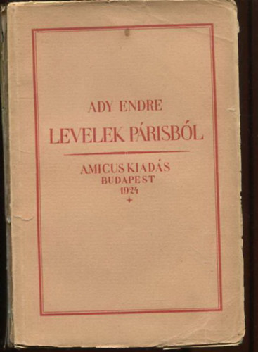 Ady Endre - Levelek Prisbl