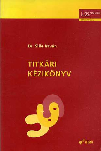 KJK-Kerszv - Titkri kziknyv