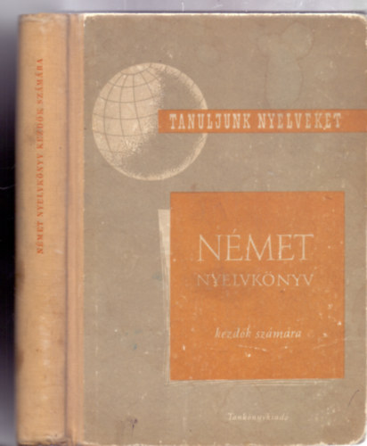 Vajda György Mihály és Fürst György - Német nyelvkönyv - kezdők számára (Ötödik kiadás - Szinte Gábor rajzaival)