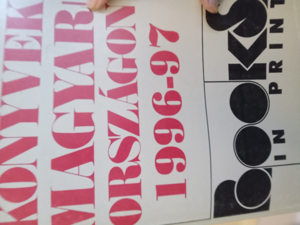 K�nyvek Magyarorsz�gon 1996-97. 1-2.