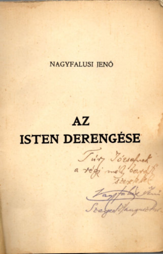 Nagyfalusi Jen - Az isten derengse