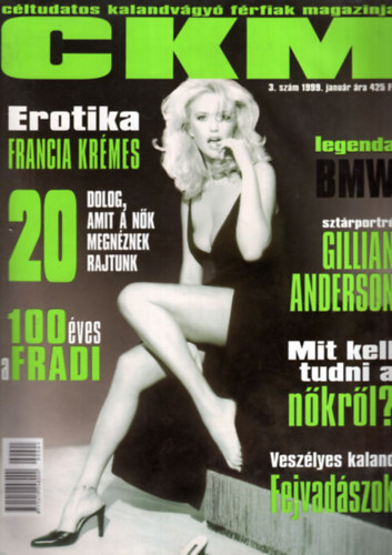 Sipos Zsolt Klnoki Kis Attila  (szerk.) - 7 db CKM Erotikus magazin ( egytt ) 1999. janur, mjus, jnius, jlius, 2001. janur,november, 2002. mrcius