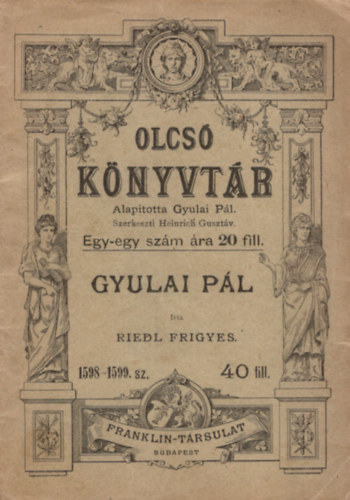 Riedl Frigyes - Gyulai Pál