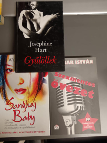 3db k�nyv:Sanghaj baby+Szexmentes �vezet+Gy�l�llek