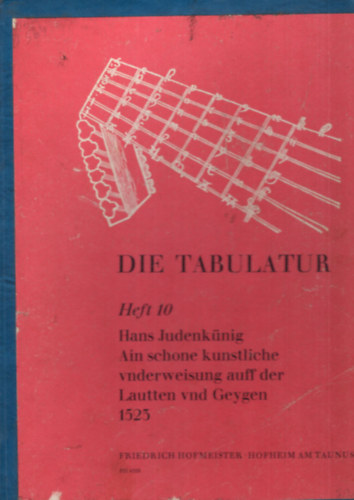 Die Tabulatur - nmet kotta ( Heft 10 )