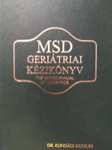 MSD geriatriai k�zik�nyv