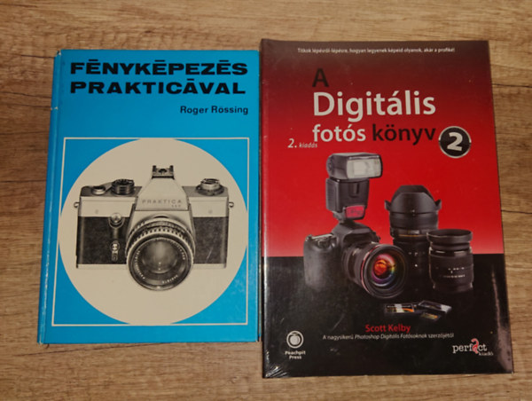 Roger Rössing, Scott Kelby - 2 könyv a fényképezésről: Fényképezés Practicával, A digitális fotóskönyv