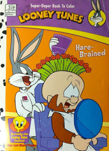 Super-Duper Book to Color - Looney Tunes - Hare-Brained