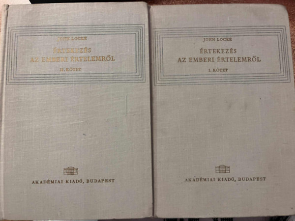 John Locke - �rtekez�s az emberi �rtelemr�l I-II.