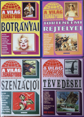 Dobos Istv�n  (szerk.) - A vil�g legnagyobb sorozat 4 k�tet