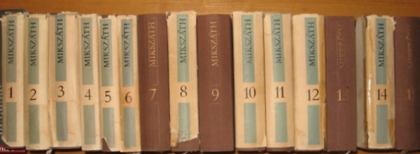 Miksz�th K�lm�n - Miksz�th K�lm�n M�vei 1-15. (teljes sorozat)