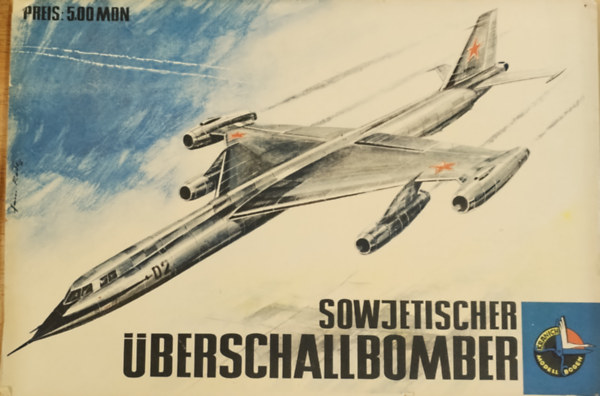 Modell-bogen Sowjetischer �berschallbomber (kiv�ghat� makett, 1:50)