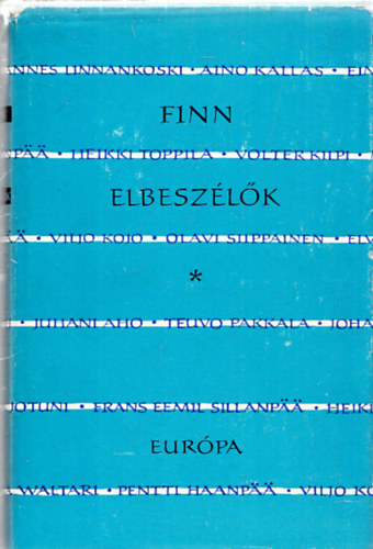 V�szolyi Erik  (szerk.) - Finn elbesz�l�k