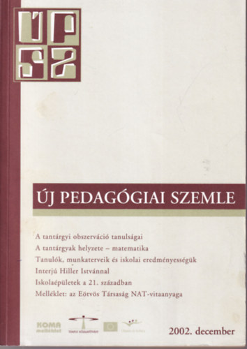 Budai gnes  (szerk.) Gyri Anna (szerk.) - j Pedaggiai Szemle 2002. december