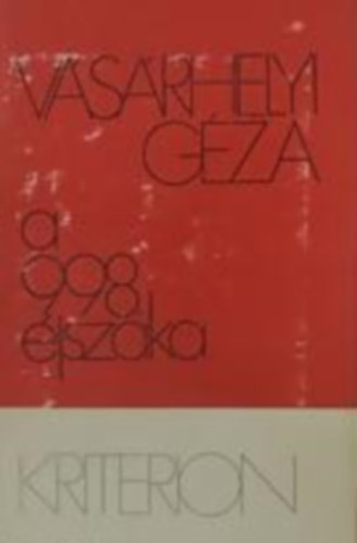V�s�rhelyi G�za - A 998. �jszaka