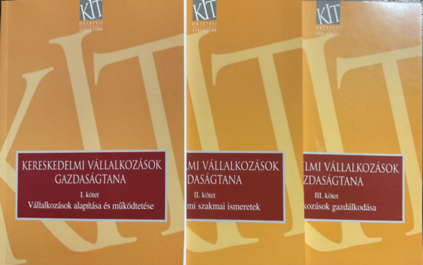 Skin dr. Nagy Erzsbet - Kereskedelmi vllalkozsok gazdasgtana I-III.