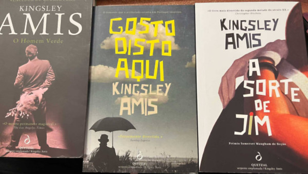 Kingsley Amis - O Homem Verde +  Gosto disto aqui + A sorte de Jim