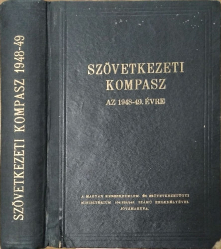 J�csik Lajos - Sz�vetkezeti kompasz az 1948-49. �vre