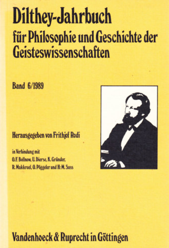 Frithjof Rodi  (Hg.) - Dilthey-Jahrbuch f�r Philosophie und Geschichte der Geisteswissenschaften. Band 6/1989