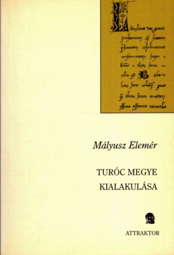 Mlyusz Elemr - Turc megye kialakulsa