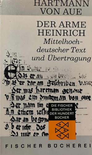 Hartmann von Aue - Der Arme Heinrich - Mittelhochdeutsch / Neuhochdeutsch - Universal-Bibliothek 456