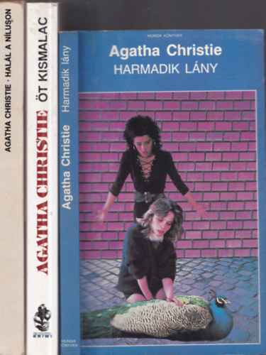 Agatha Christie - 3db klasszikus krimi - Harmadik lny + Hall a Nluson + t kismalac